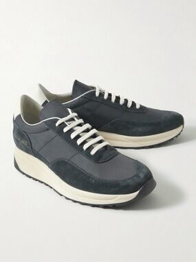 Common Projects Black Track 80 Sneakers Washed Black Size 37 Size 7
